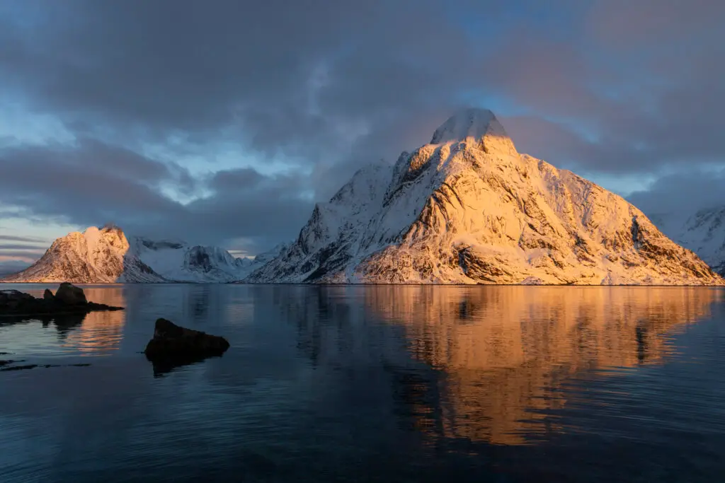 Wide Lofoten landscape